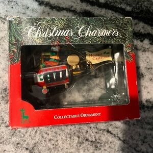Vtg Christmas Charmers Daredevil Santa 1st Best Collectable Cola Plane Pilot